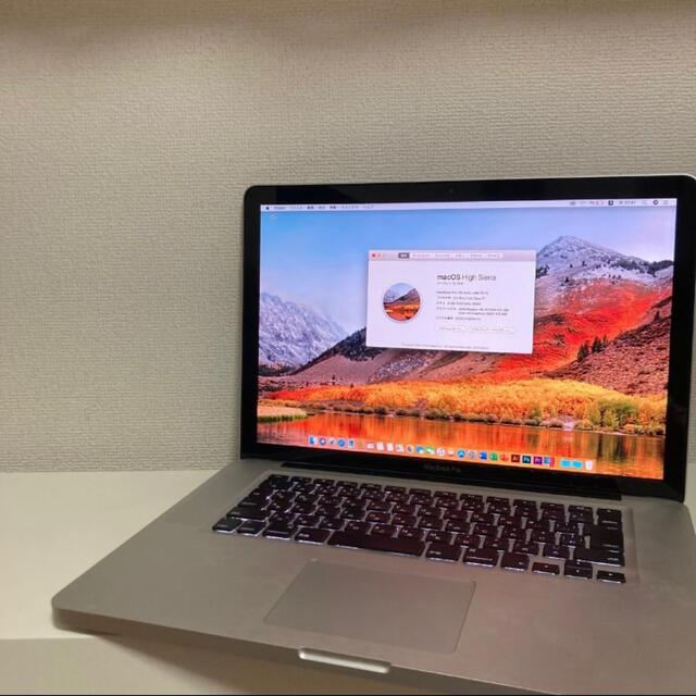 MacBook Pro 2011 13インチ メモリ8G SSD500GB