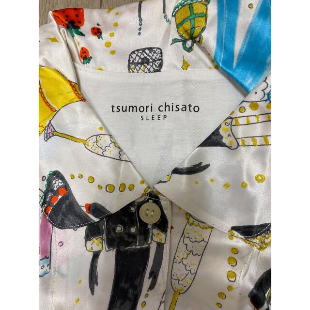 TSUMORI CHISATO(ツモリチサト)の★新品★ツモリチサト　シルク100%パジャマ　Mサイズ レディースのルームウェア/パジャマ(パジャマ)の商品写真