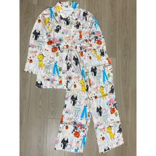 ツモリチサト(TSUMORI CHISATO)の★新品★ツモリチサト　シルク100%パジャマ　Mサイズ(パジャマ)