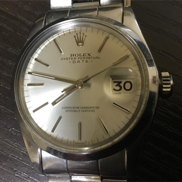 ラスト値下 ！ROLEXオイスターパーペチュアルデイト1500自動巻1972製。