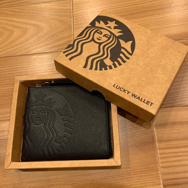 Starbucks Coffee(スターバックスコーヒー)のスターバックス　タイ　20周年　ウォレット　黒 レディースのファッション小物(コインケース)の商品写真