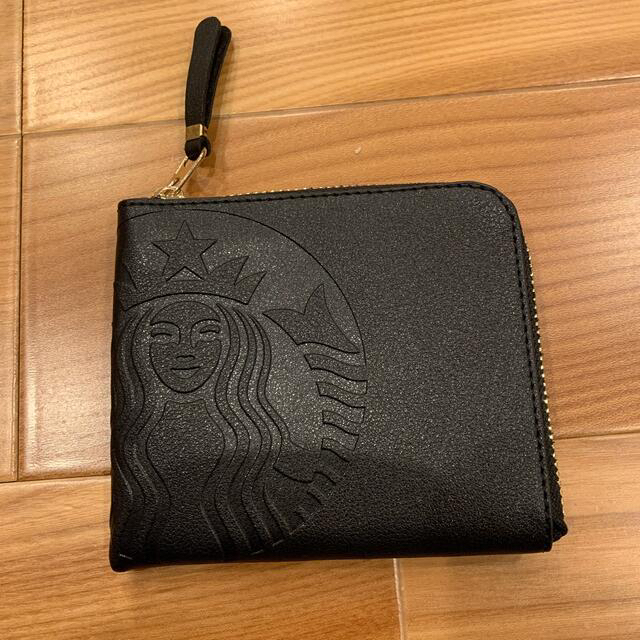 Starbucks Coffee(スターバックスコーヒー)のスターバックス　タイ　20周年　ウォレット　黒 レディースのファッション小物(コインケース)の商品写真