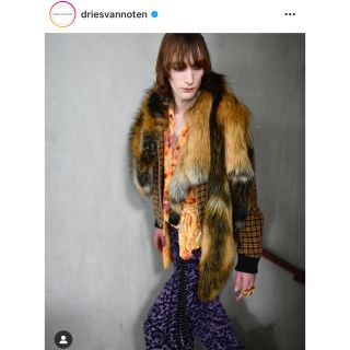 ドリスヴァンノッテン(DRIES VAN NOTEN)の出品明日まで　DRIES VAN NOTEN 20aw  look1 定価18万(ブルゾン)