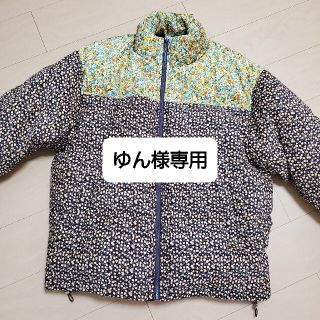 ジュエティ(jouetie)の【値下げしました】ジュエティ　小花柄　アウター　ダウン(ダウンジャケット)