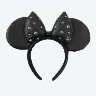 ディズニー(Disney)の新品未使用！ディズニー　ミニー レザースタッズカチューシャ (カチューシャ)