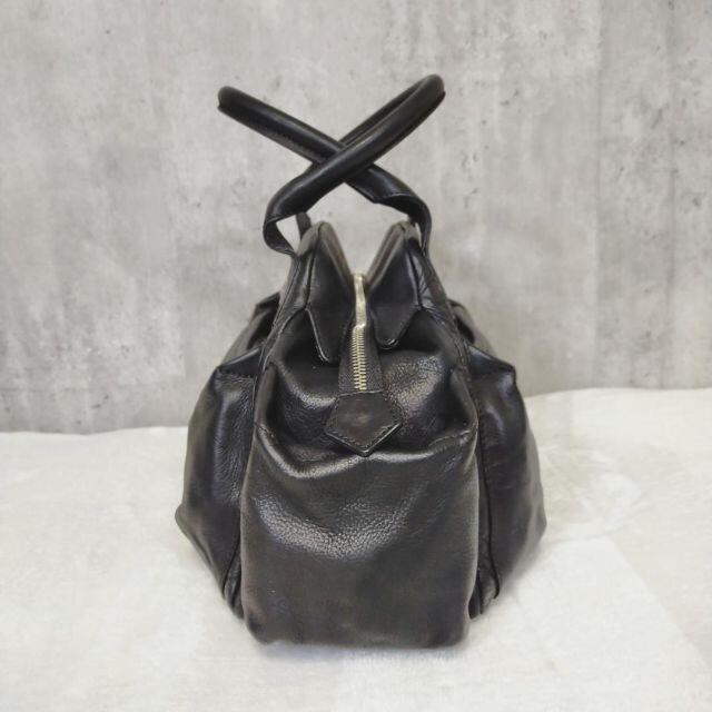 Vivienne Westwood(ヴィヴィアンウエストウッド)のヴィヴィアンウエストウッド　美品　シルバーオーブ　レザー ハンドバッグ レディースのバッグ(ハンドバッグ)の商品写真