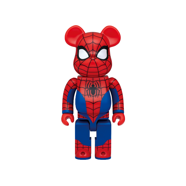 スパイダーマン ベアブリック風 ソフビ Be@RBRICK レア 希少 スパイダーマン ベアブリック風 ソフビ Be@RBRICK レア 希少