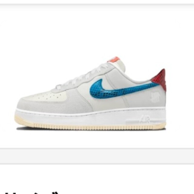 UNDEFEATED × Nike Air Force 1 Low "White