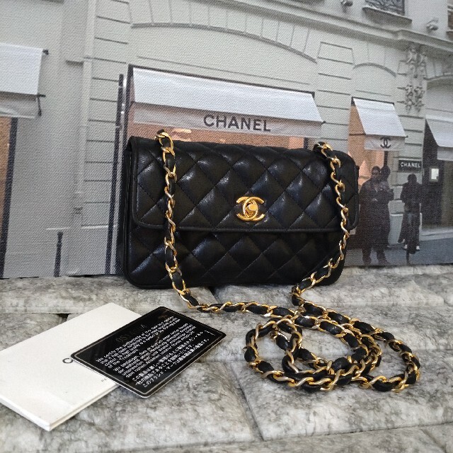 正規品 CHANEL シャネル チェーンショルダーバッグ マトラッセ