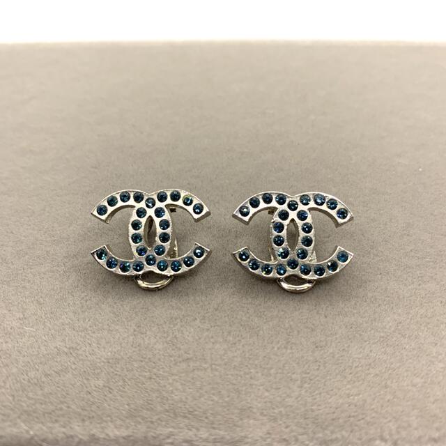 鑑定済み！CHANEL ピアス　CCロゴ