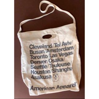 アメリカンアパレル(American Apparel)のWC×アメアパコラボ クマタン トートバッグ ショルダーバッグ (トートバッグ)