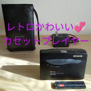 aiwa　PX 710　カセットプレーヤー　中古　ジャンク品(ポータブルプレーヤー)