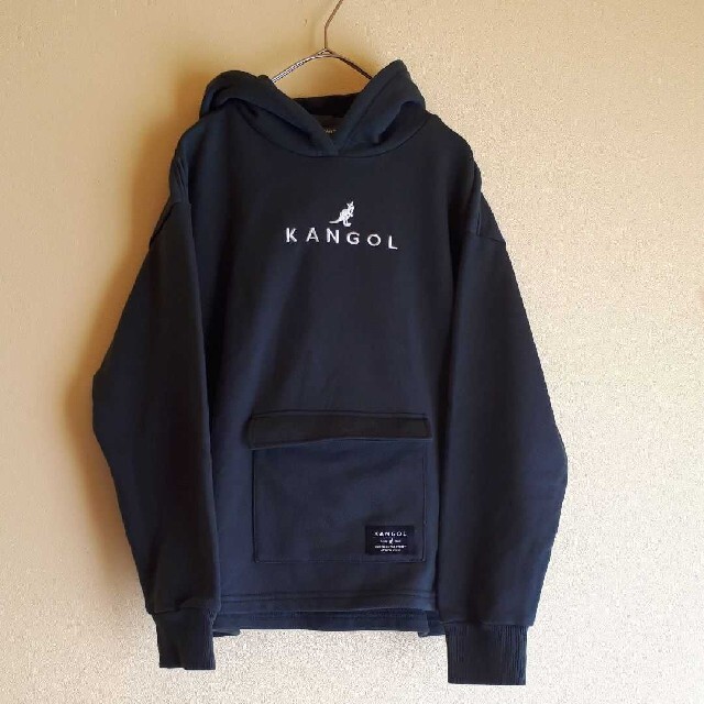 KANGOL(カンゴール)のKANGOL スウェット プルオーバー パーカー キッズ/ベビー/マタニティのキッズ服男の子用(90cm~)(Tシャツ/カットソー)の商品写真