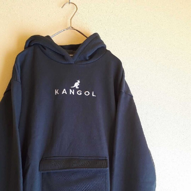 KANGOL(カンゴール)のKANGOL スウェット プルオーバー パーカー キッズ/ベビー/マタニティのキッズ服男の子用(90cm~)(Tシャツ/カットソー)の商品写真