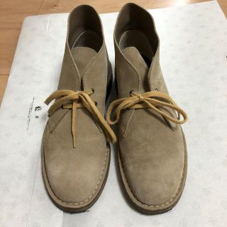 クラークス(Clarks)のNPS チャッカブーツ デザートブーツ　UK6.5 サンドベージュ　イギリス製(ブーツ)