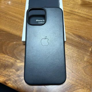 アイフォーン(iPhone)のAPPLE MagSafe iPhone13 Pro Max レザーケース/ミッ(モバイルケース/カバー)