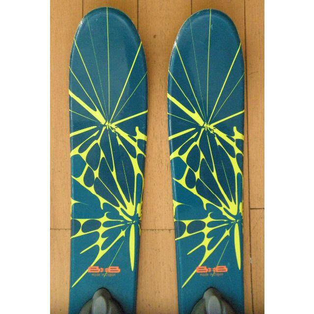 ショートスキーファンスキー  99cm 程度良品 スポーツ/アウトドアのスキー(板)の商品写真