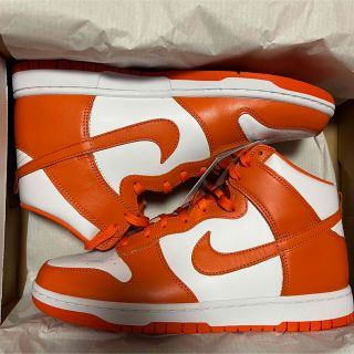 26.0cm  NIKE DUNK HIGH Orange Blaze