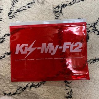 キスマイフットツー(Kis-My-Ft2)のKis-My-Ft2 ジッパーファイル(アイドルグッズ)