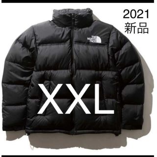 ザノースフェイス(THE NORTH FACE)の新品未開封　ノースフェイス　ヌプシジャケット　XXL ブラック　黒(ダウンジャケット)