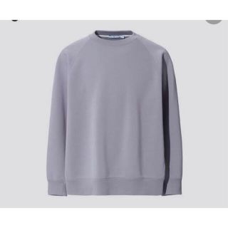 ユニクロ(UNIQLO)のUNIQLO +J ドライスウェットシャツ グレー　L(スウェット)