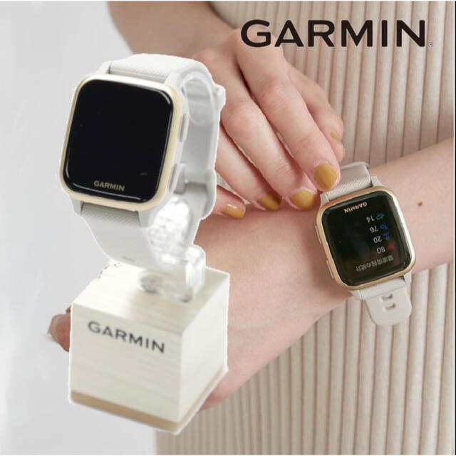 VENUSQMusicカラーGARMIN Venu Sq Music Rose Gold