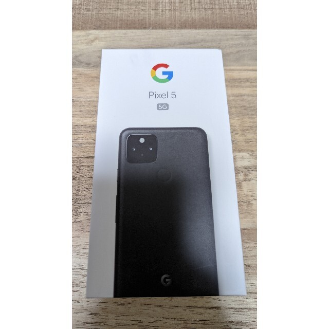 Google Pixel(グーグルピクセル)のGoogle Pixel 5 128GB Just Black SIMフリー スマホ/家電/カメラのスマートフォン/携帯電話(スマートフォン本体)の商品写真