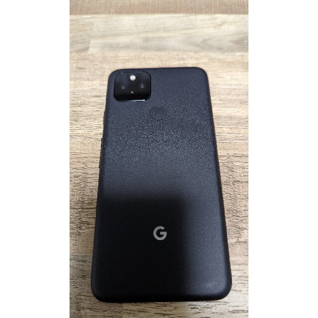 Google Pixel(グーグルピクセル)のGoogle Pixel 5 128GB Just Black SIMフリー スマホ/家電/カメラのスマートフォン/携帯電話(スマートフォン本体)の商品写真