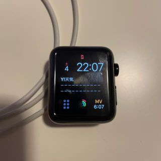 アップルウォッチ(Apple Watch)のApple Watch Series2 Stainless 42mm(腕時計(デジタル))