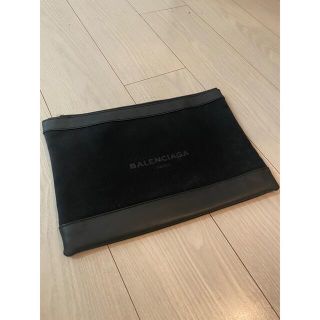 バレンシアガ(Balenciaga)のBALENCIAGAバレンシアガ　クラッチ　バック　キャンバス(セカンドバッグ/クラッチバッグ)