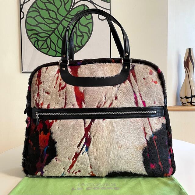 超レア・美品】ジャックルコー / マルチカラー ハラコ リスボン XL-