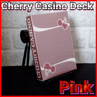 チェリーカジノ：ピンク / Cherry Casino Deck　新品未開封(トランプ/UNO)
