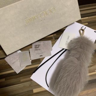 ジミーチュウ(JIMMY CHOO)の【未使用】JIMMY CHOO ファーチャーム(チャーム)