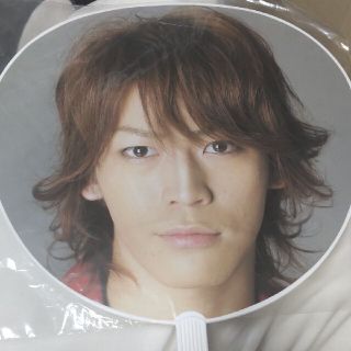 カトゥーン(KAT-TUN)の亀梨和也 うちわ 2007(アイドルグッズ)