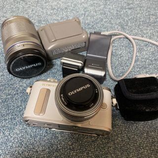 オリンパス(OLYMPUS)のOLYMPUS E−PL8 E-PL8 BROWN ジャンク品！！！(ミラーレス一眼)