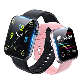 ❤️1点のみ　スマートウォッチ  黒　Bluetooth smart watch(腕時計(デジタル))