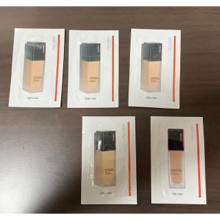 シセイドウ(SHISEIDO (資生堂))のSHISEIDO ファンデーション　試供品２種5つセット(サンプル/トライアルキット)