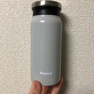 Peacock  ステンレスボトル マグタイプ0.4L〈アッシュホワイト〉(弁当用品)