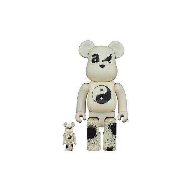 Bearbrick × atmos × STAPLE #4 100％  400%