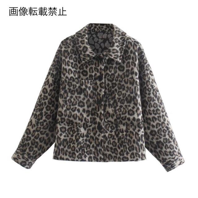 ZARA - ⛄️12月新作🏂7168◇レオパード 豹柄 シャツジャケット ZARA - ⛄️12月新作🏂7168◇レオパード 豹柄 シャツジャケット