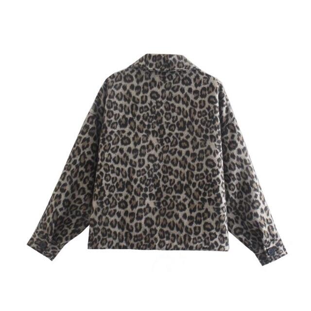 ZARA - ⛄️12月新作🏂7168◇レオパード 豹柄 シャツジャケット