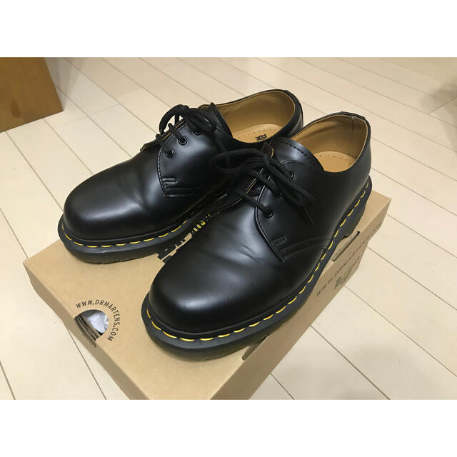 Dr.Martens(ドクターマーチン)の【美品】Dr.Martens ドクターマーチン 3ホールブーツ 黒 レディースの靴/シューズ(ブーツ)の商品写真