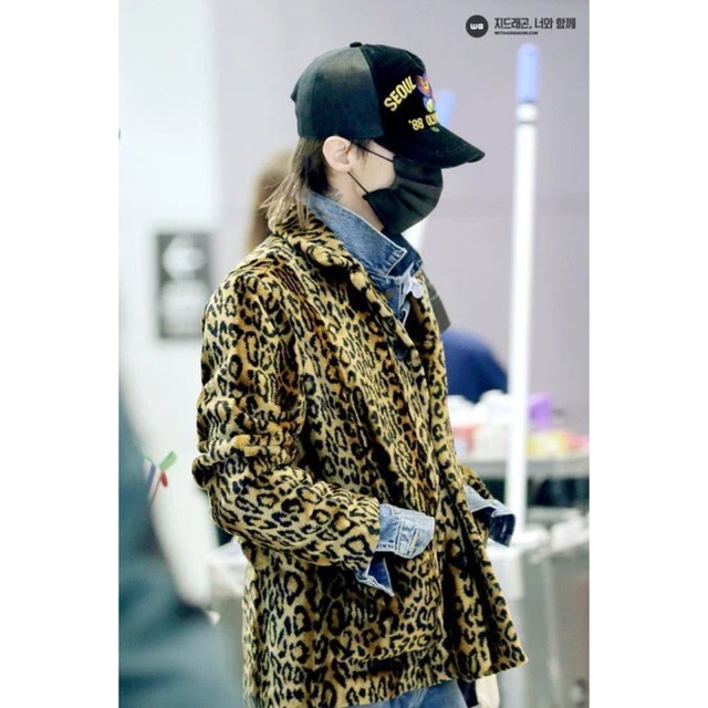 PEACEMINUSONE(ピースマイナスワン)のsupreme leopard jacket g-dragon着用 メンズのジャケット/アウター(ブルゾン)の商品写真