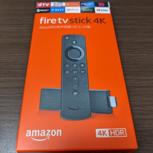 Amazon Fire TV Stick 4K Alexa対応音声認識リモコン付 スマホ/家電/カメラのテレビ/映像機器(映像用ケーブル)の商品写真