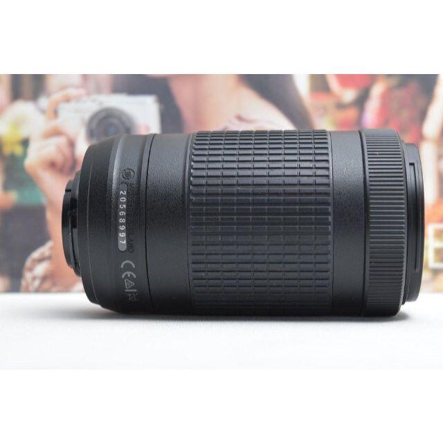 Nikon(ニコン)のニコン望遠レンズ AF-P NIKKOR 70-300 f4.5-6.3 VR スマホ/家電/カメラのカメラ(レンズ(ズーム))の商品写真