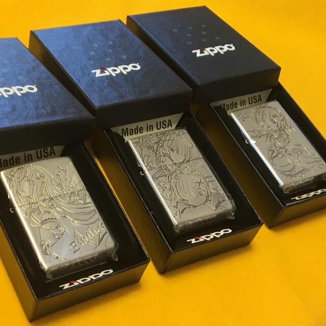 ZIPPO - ZIPPO リゼロ Re:ゼロから始まる異世界生活 コンプ新品未使用3