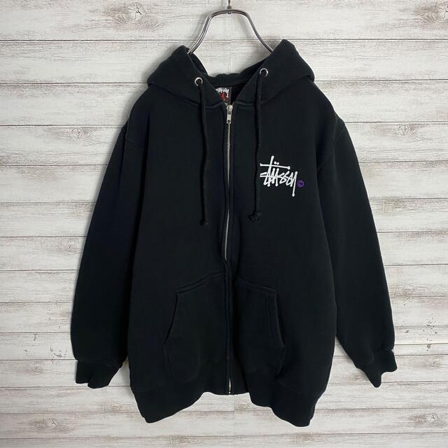 00s~ STUSSY フルジップ パーカー - パーカー