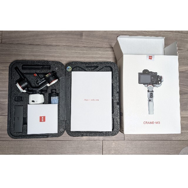 未使用美品】ZHIYUN CRANE M3 未使用美品】ZHIYUN CRANE M3