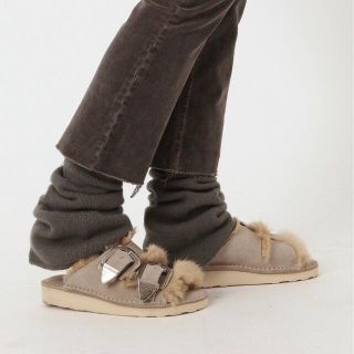 ドゥーズィエムクラス(DEUXIEME CLASSE)の【CAMINANDO/カミナンド】 BUCKLE SANDAL ベージュ38(その他)