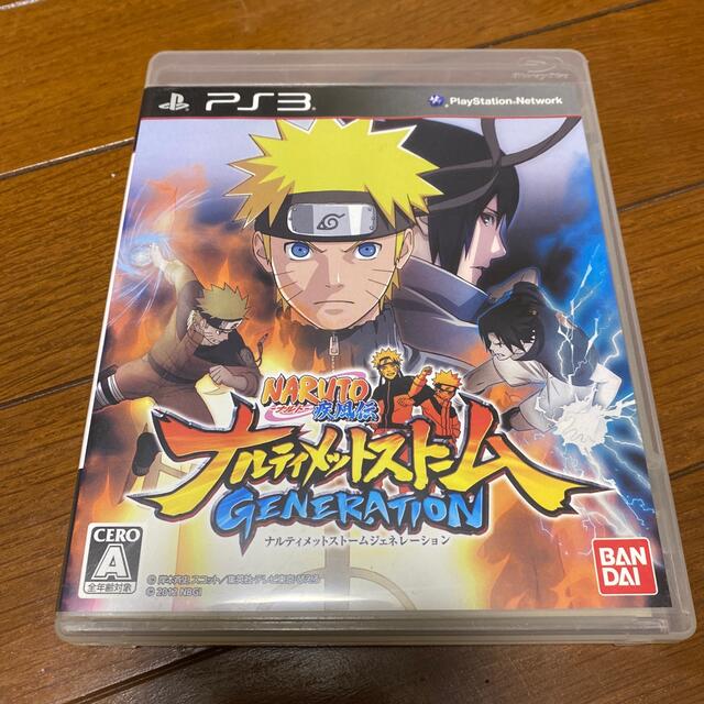 BANDAI(バンダイ)のNARUTO―ナルト― 疾風伝 ナルティメットストームジェネレーション エンタメ/ホビーのゲームソフト/ゲーム機本体(家庭用ゲームソフト)の商品写真